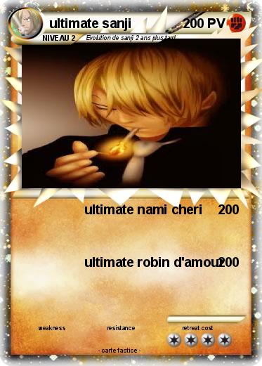Pokemon ultimate sanji