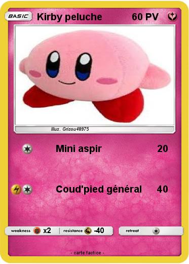 Pokemon Kirby peluche