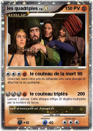 Pokemon les quadriples