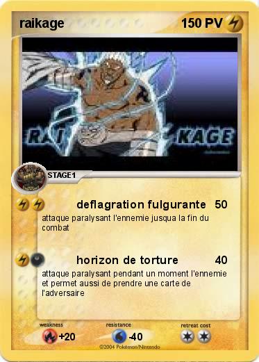Pokemon raikage