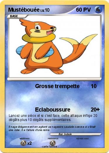 Pokemon Mustébouée