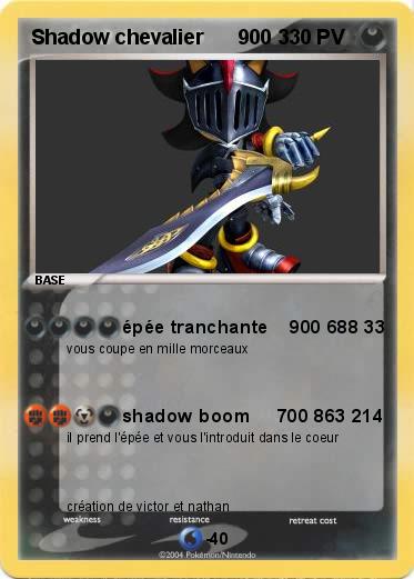 Pokemon Shadow chevalier      900 3