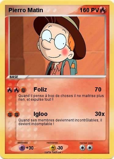 Pokemon Pierro Matin
