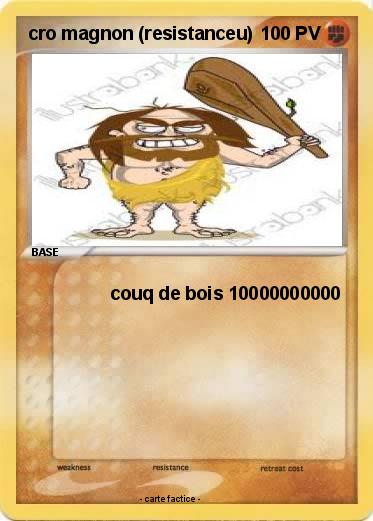 Pokemon cro magnon (resistanceu)