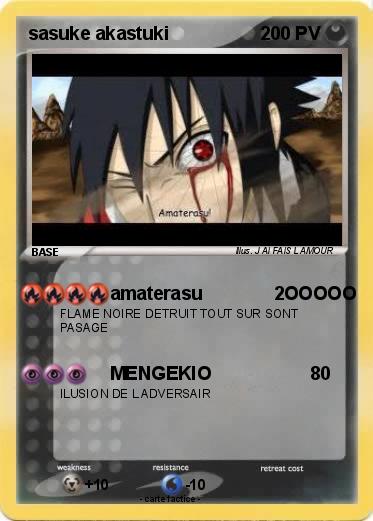 Pokemon sasuke akastuki