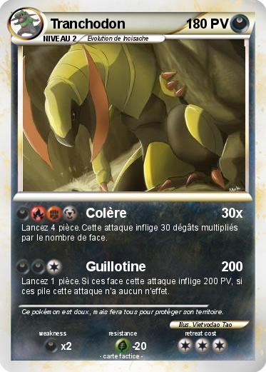 Pokemon Tranchodon