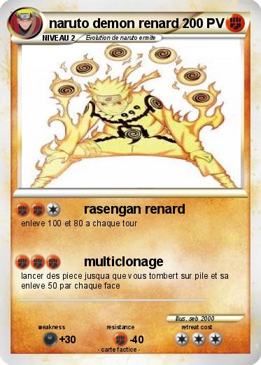 Pokemon naruto demon renard