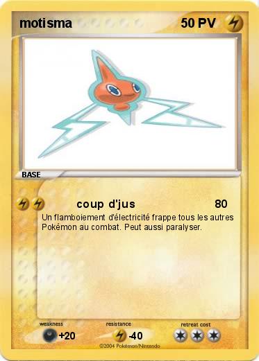 Pokemon motisma