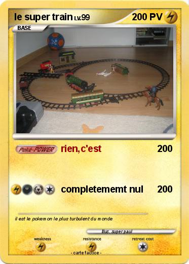 Pokemon le super train