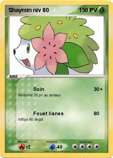 Pokemon Shaymin niv 80