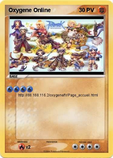 Pokemon Oxygene Online