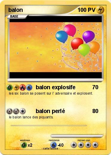 Pokemon balon