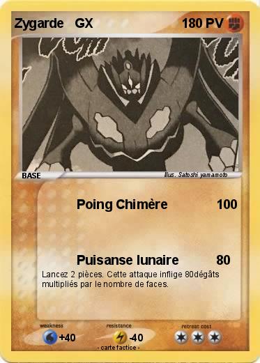 Pokemon Zygarde   GX