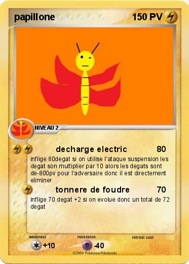 Pokemon papillone