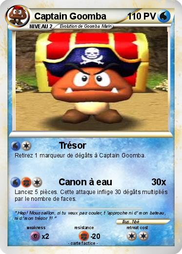 Pokemon Captain Goomba