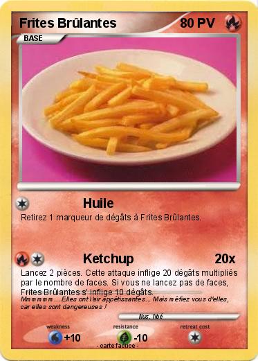 Pokemon Frites Brûlantes