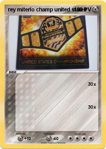 Pokemon rey miterio champ united states