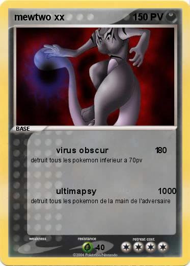 Pokemon mewtwo xx                                                            