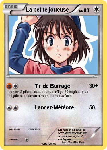 Pokemon La petite joueuse