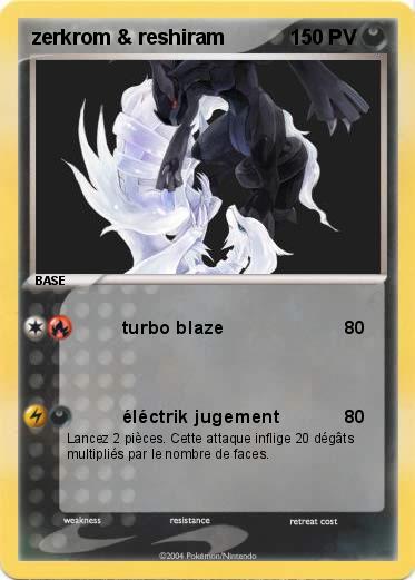 Pokemon zerkrom & reshiram