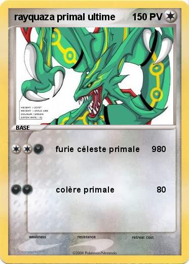 Pokemon rayquaza primal ultime
