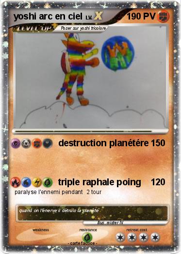 Pokemon yoshi arc en ciel