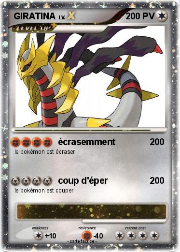 Pokemon GIRATINA