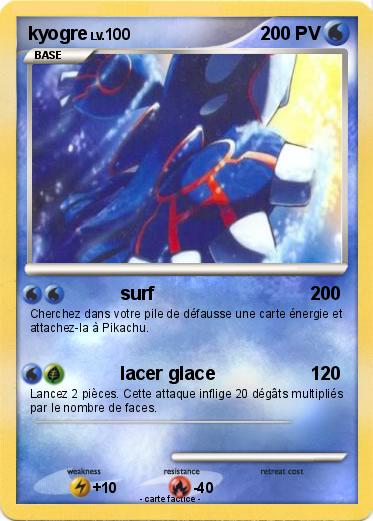 Pokemon kyogre