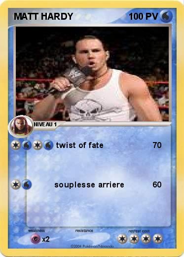 Pokemon MATT HARDY