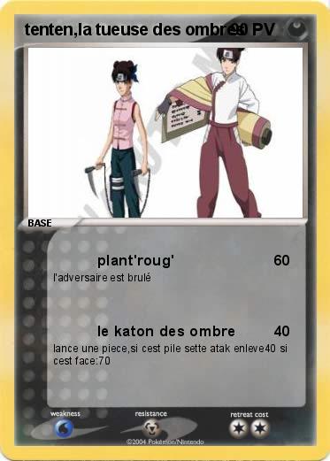 Pokemon tenten,la tueuse des ombres