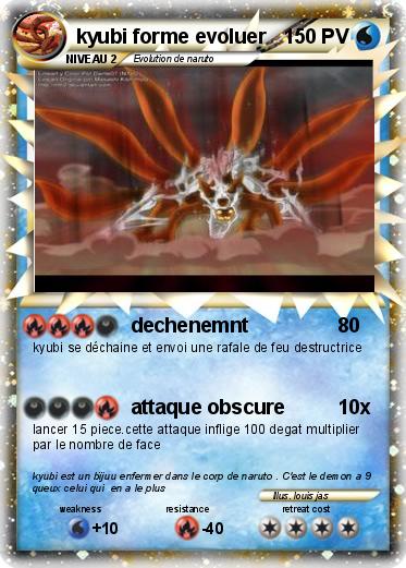 Pokemon kyubi forme evoluer