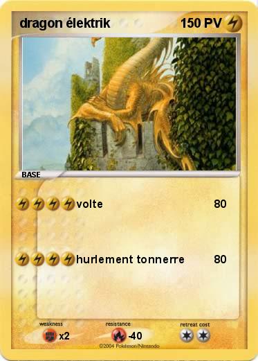 Pokemon dragon élektrik