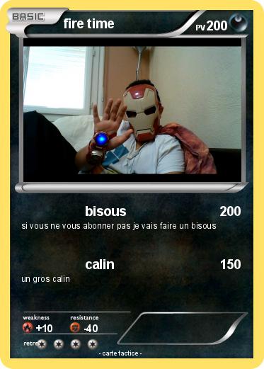 Pokemon fire time