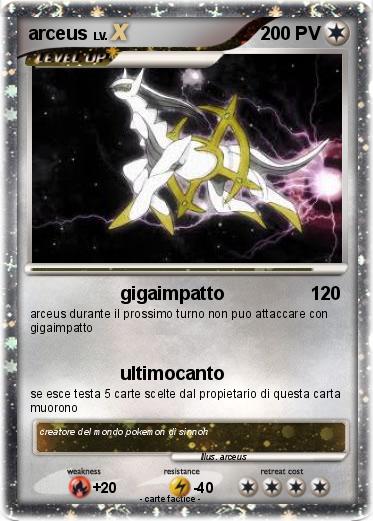 Pokemon arceus
