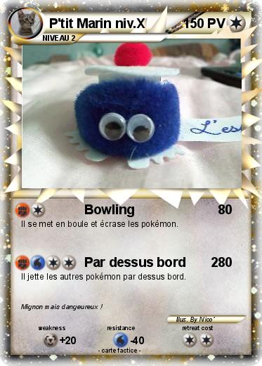 Pokemon P'tit Marin niv.X