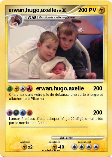 Pokemon erwan,hugo,axelle