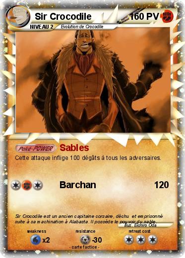 Pokemon Sir Crocodile
