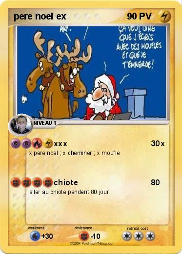 Pokemon pere noel ex