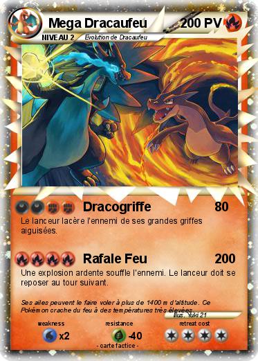 Pokemon Mega Dracaufeu