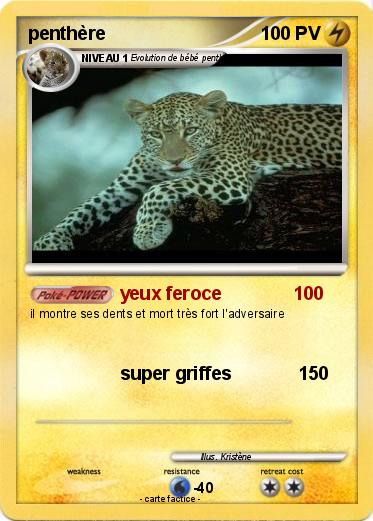 Pokemon penthère