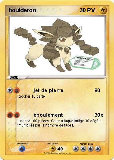 Pokemon boulderon