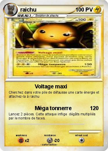 Pokemon raichu