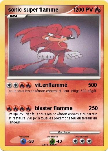 Pokemon sonic super flamme          1