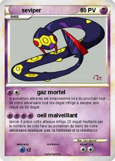 Pokemon seviper