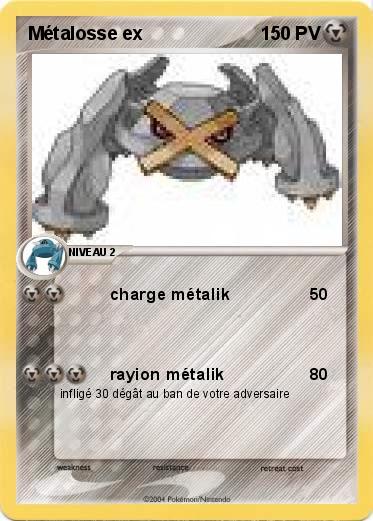Pokemon Métalosse ex