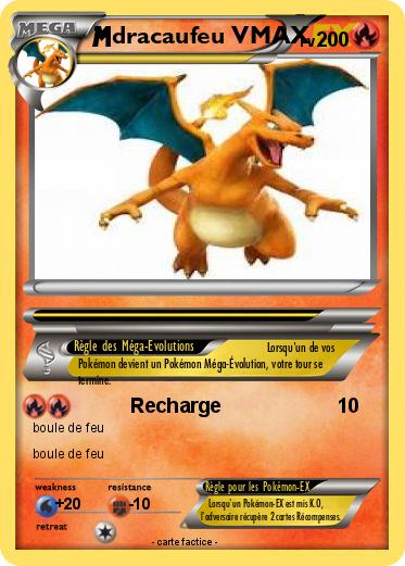 Pokemon dracaufeu VMAX