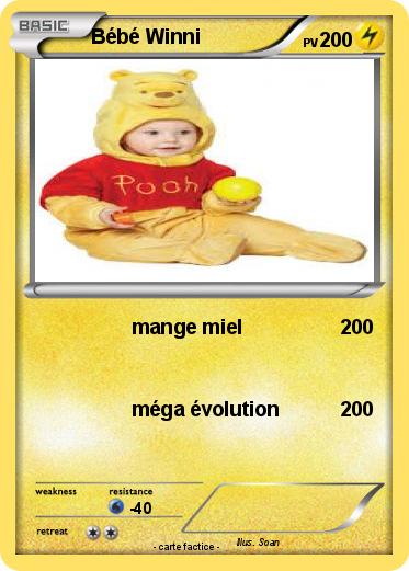 Pokemon Bébé Winni