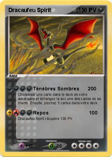 Pokemon Dracaufeu Spirit