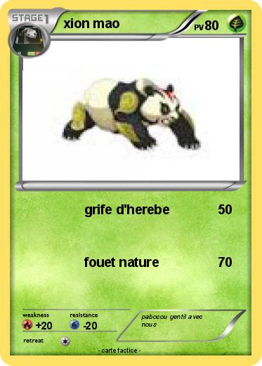 Pokemon xion mao