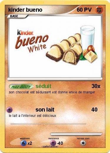 Pokemon kinder bueno